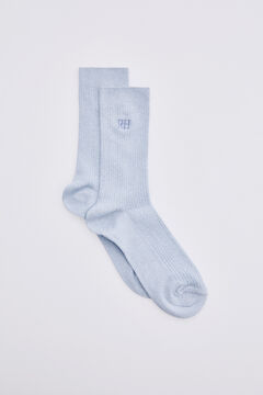 Pedro del Hierro Organic cotton socks Blue