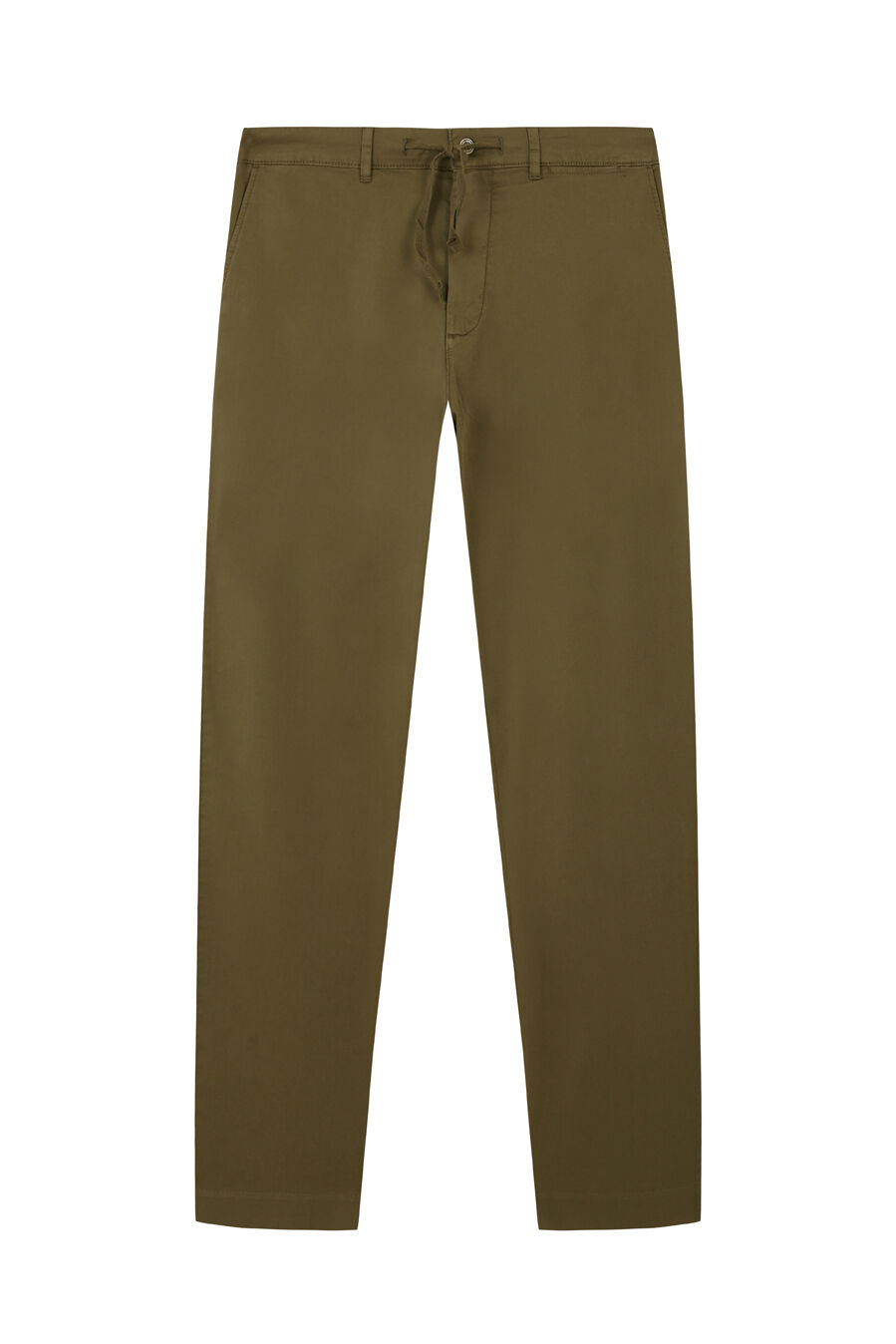 Pedro del Hierro Regular fit structured laced chinos Green