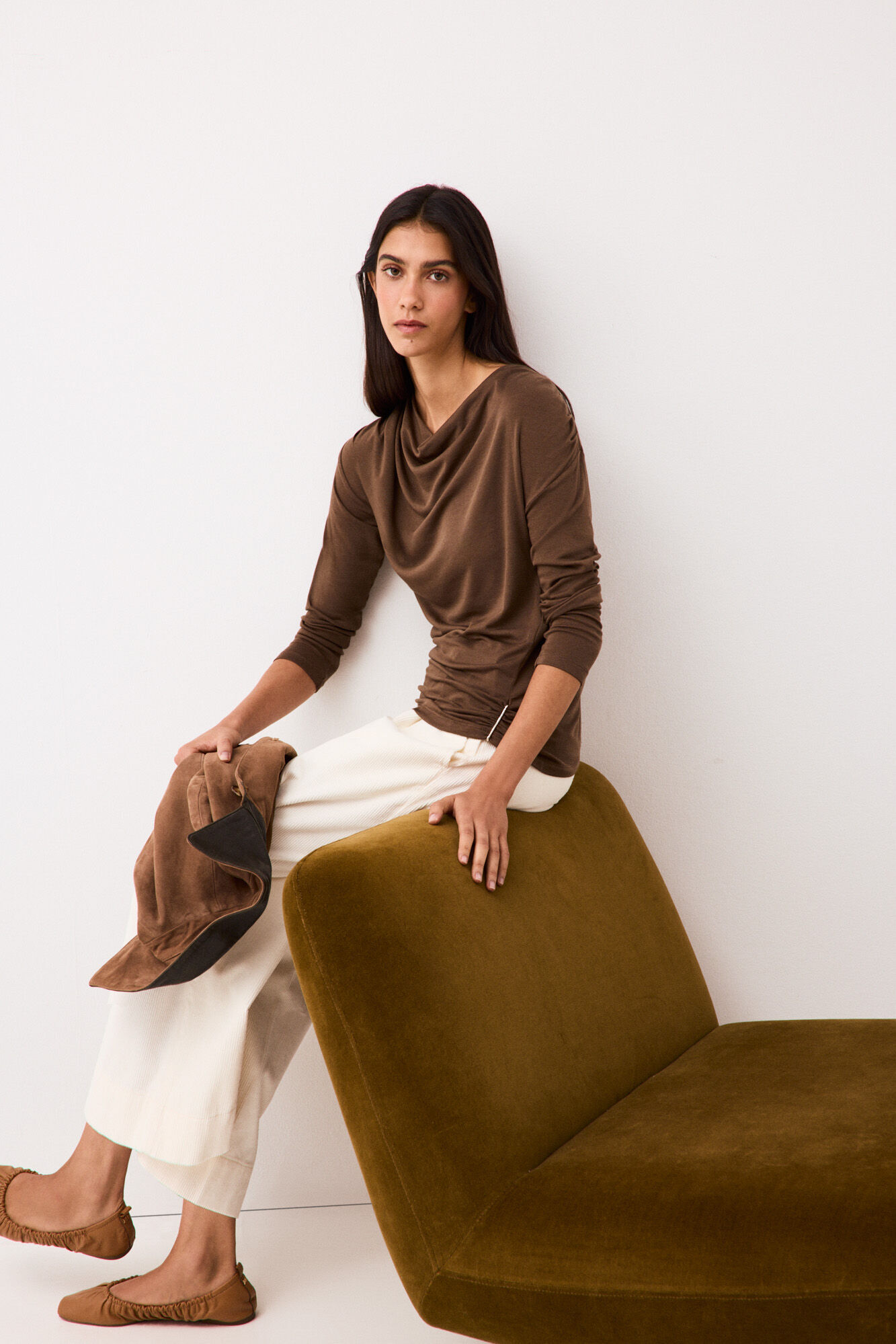 Pedro del Hierro T-shirt with metallic detail