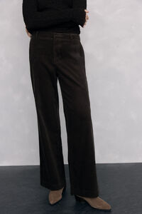 Pedro del Hierro Wide leg classic corduroy pants