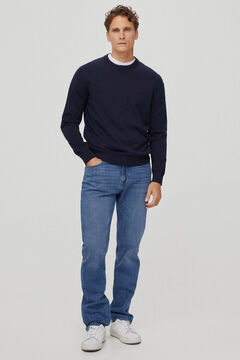 Pedro del Hierro Calças jeans premium flex classic fit Azul