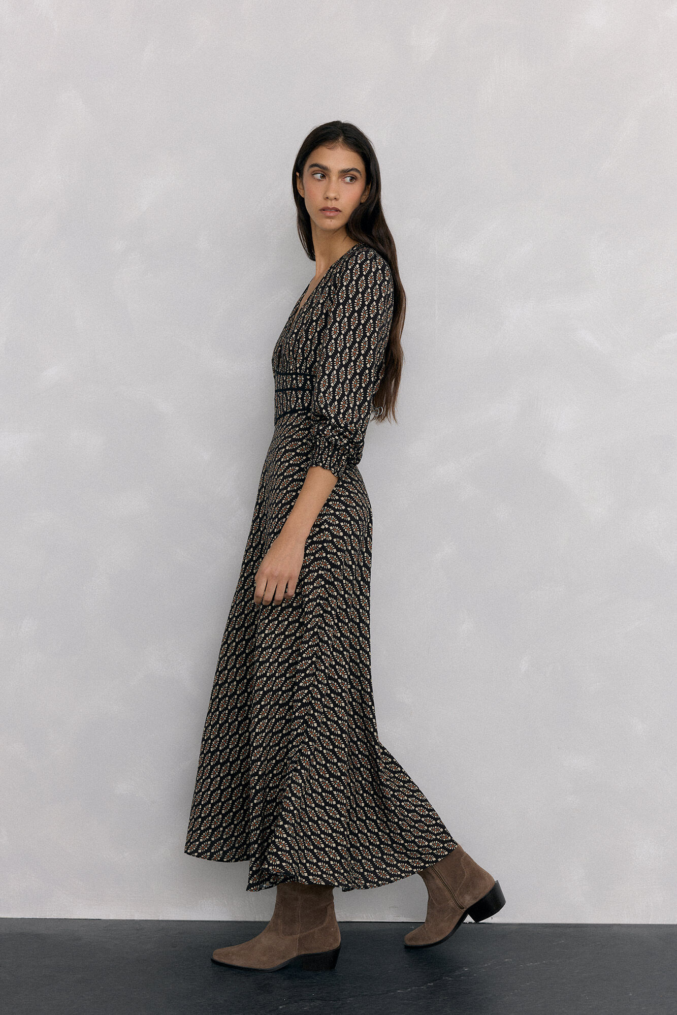 Pedro del Hierro Print midi dress