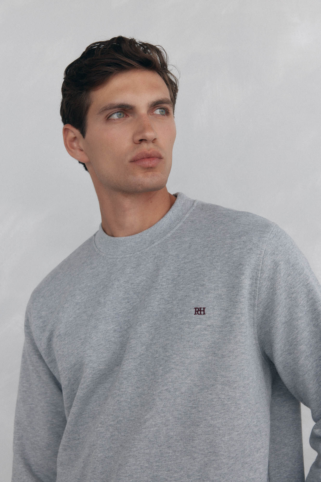 Pedro del Hierro Crew-neck sweatshirt Grey