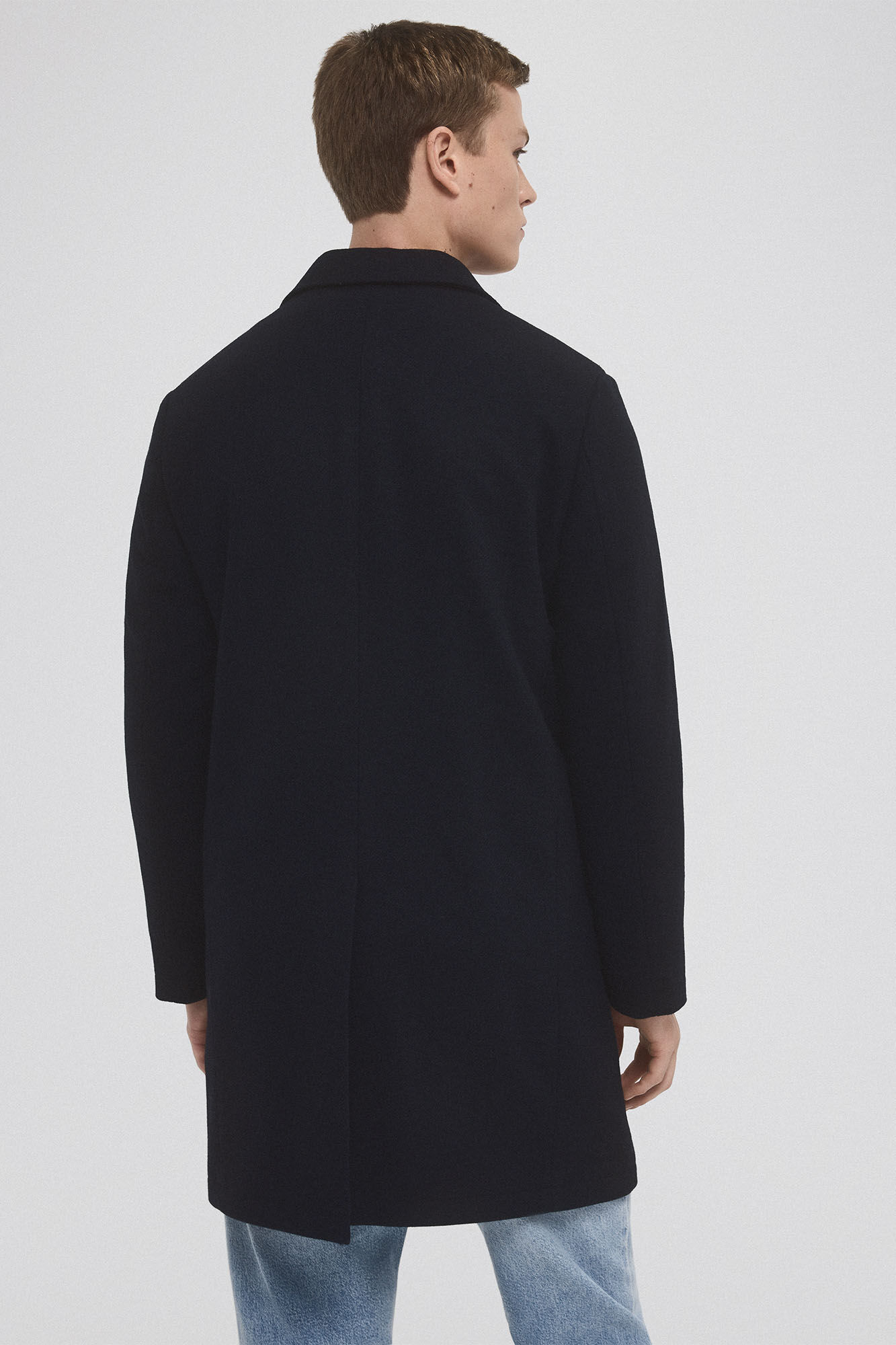 Pedro del Hierro Coat with removable lining Blue