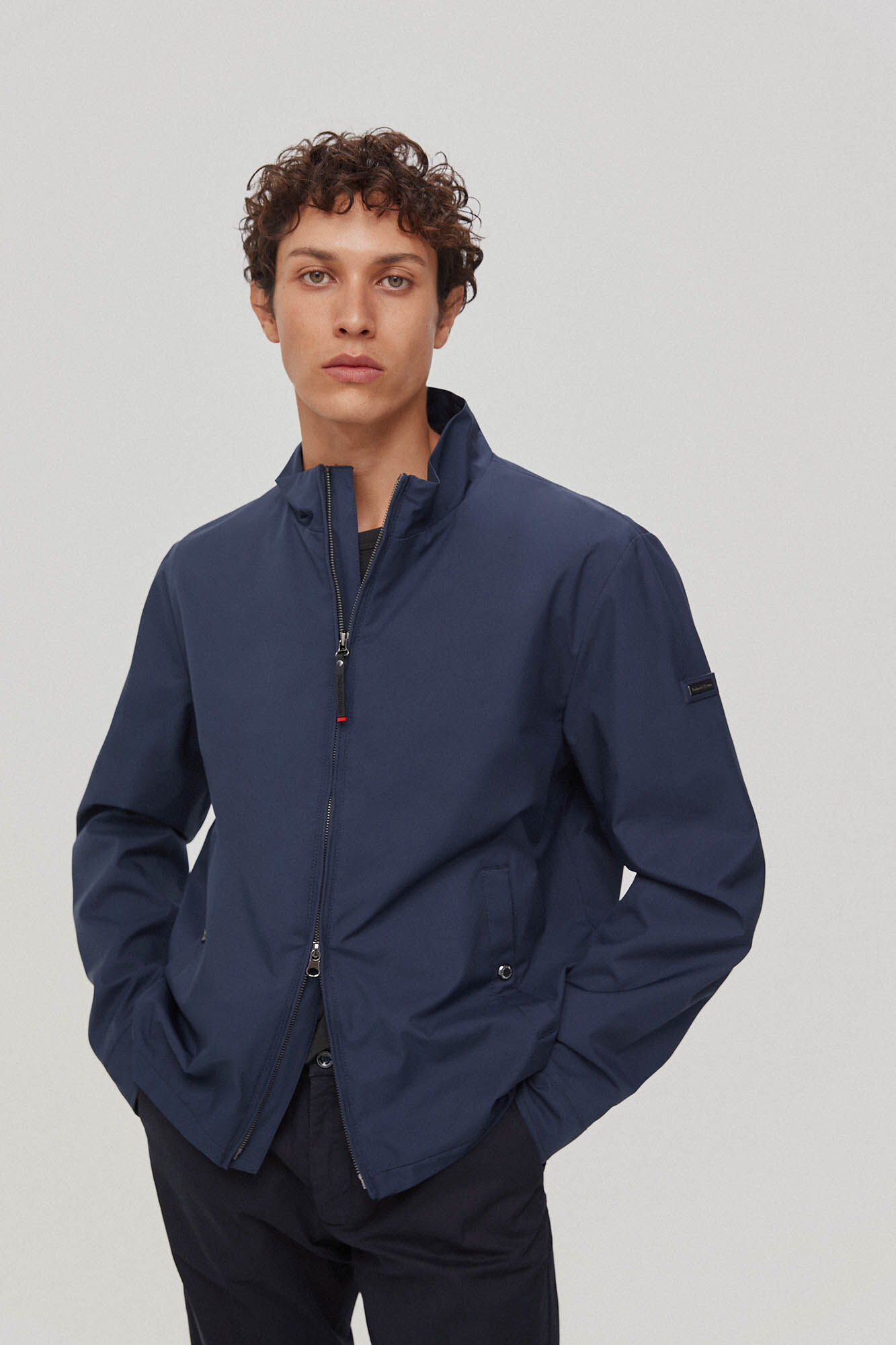 Pedro del Hierro Lightweight jacket Blue