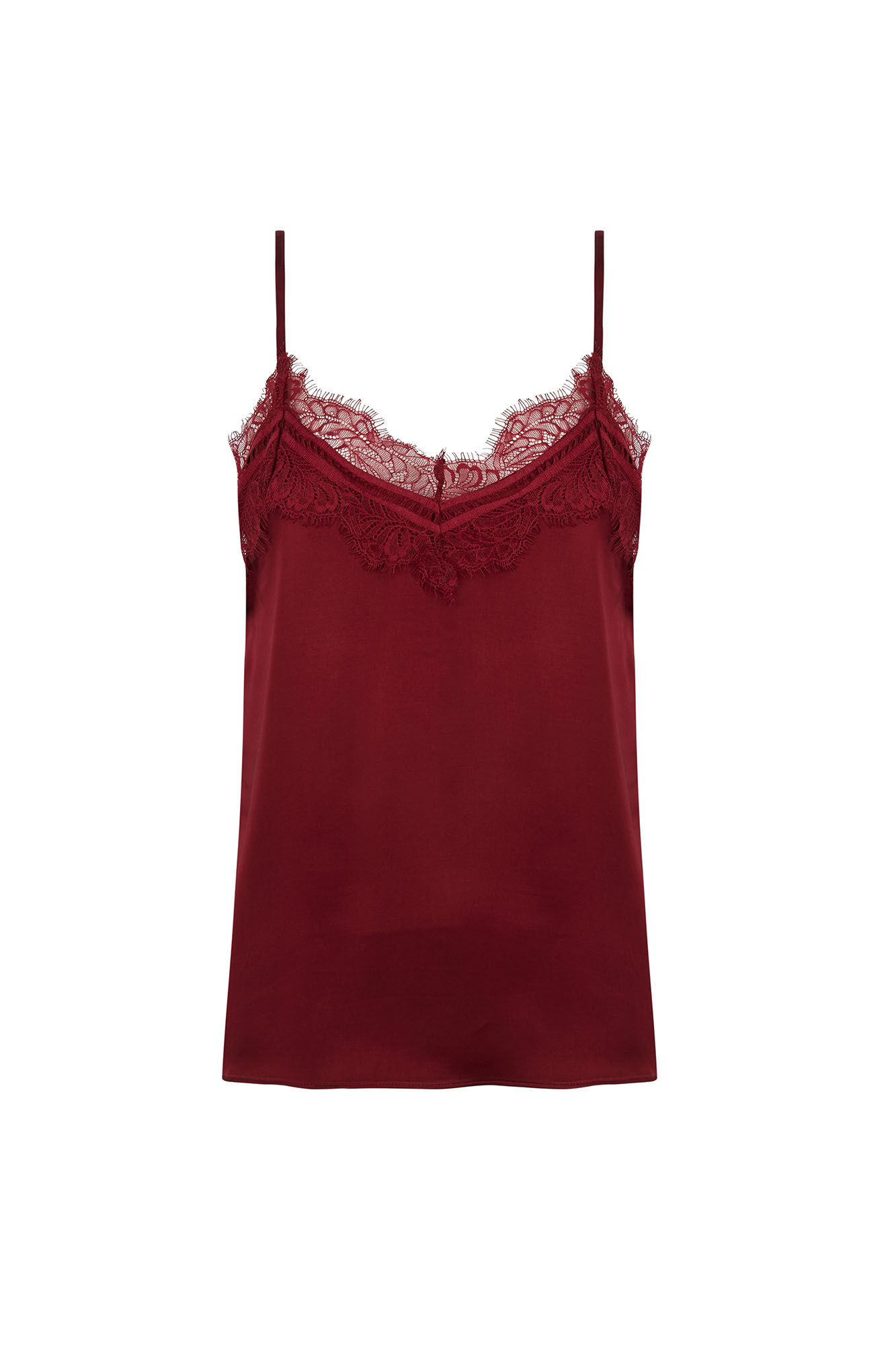 TFP by Tamara Falc&oacute; Vest top Burgundy