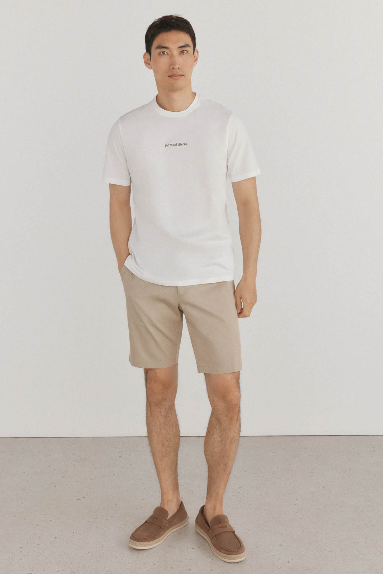 Pedro del Hierro Positional logo t-shirt White