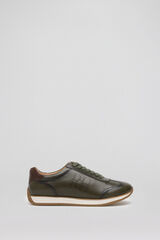 Pedro del Hierro New icon rubber sole trainer  Green