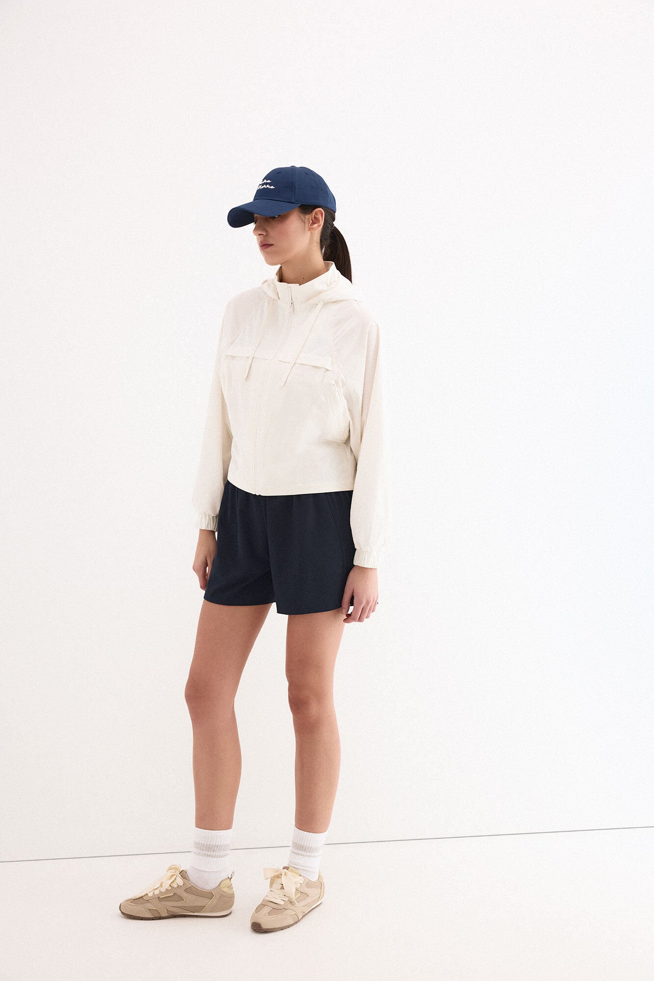 Pedro del Hierro Embroidered logo cap Blue