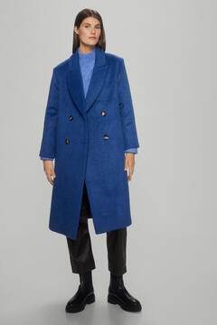 Pedro del Hierro Cobalt coat Blue