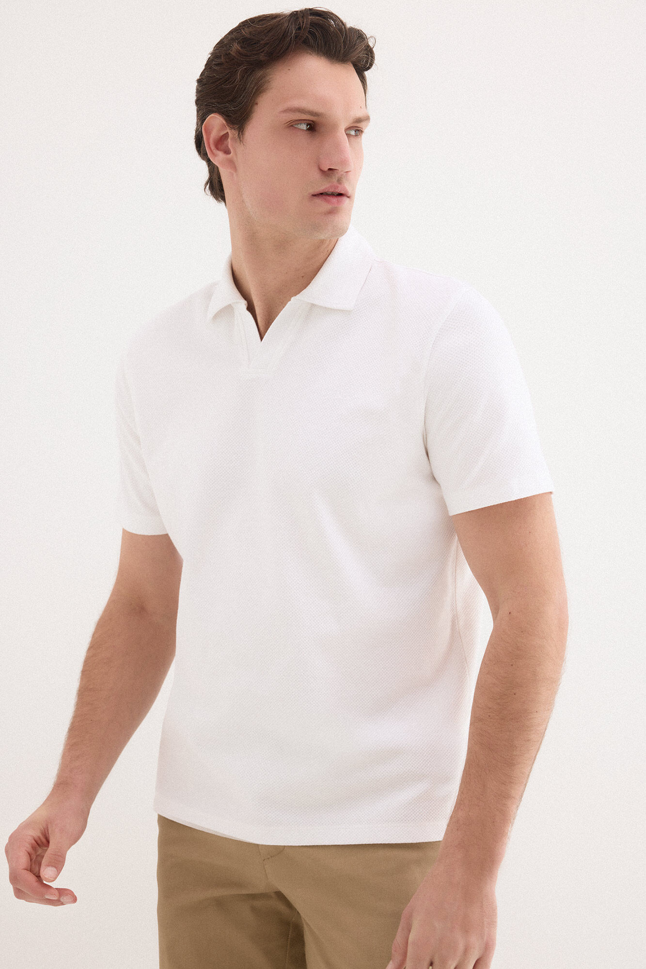 Pedro del Hierro Structure polo shirt