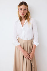 Pedro del Hierro Easy iron basic shirt White