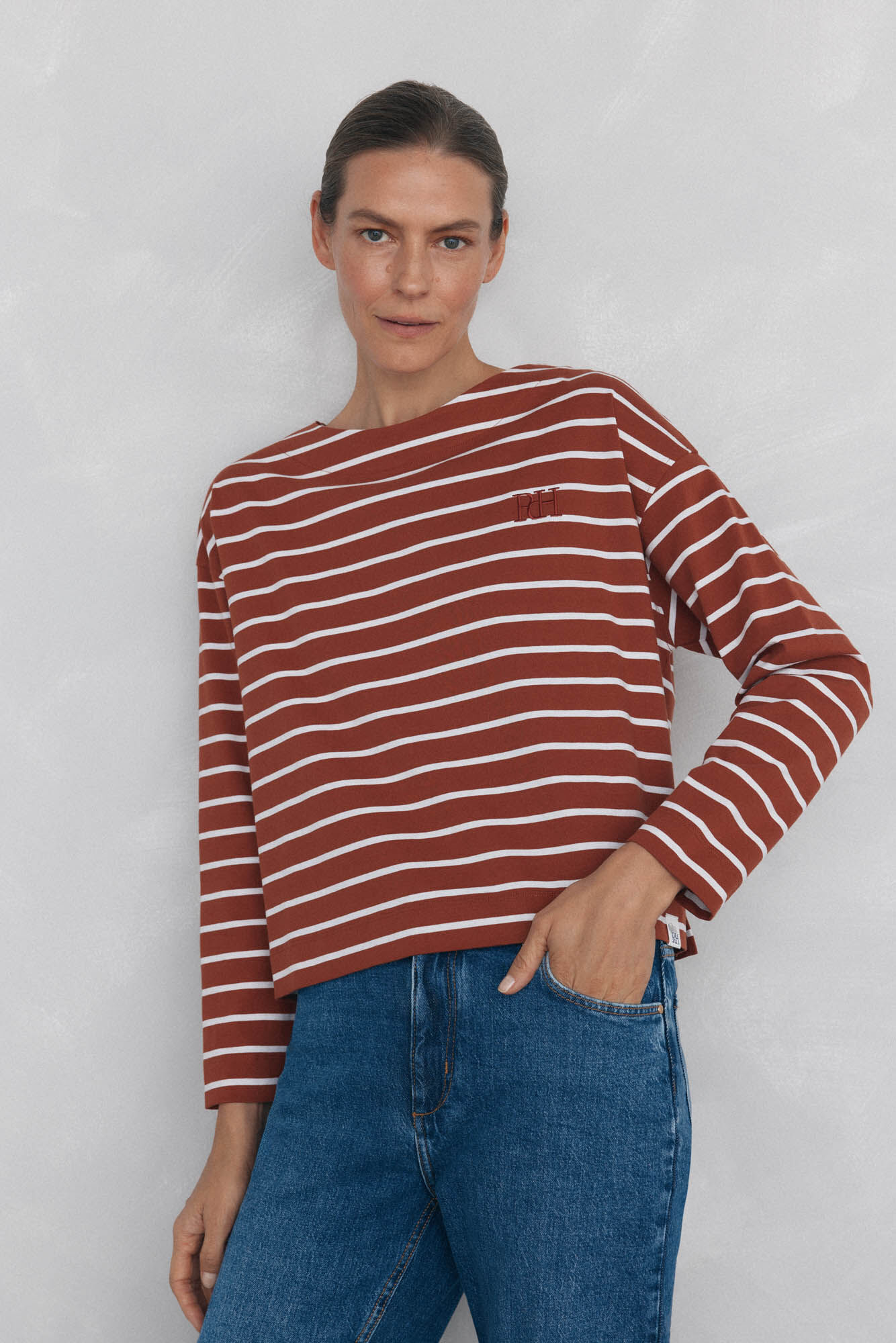 Pedro del Hierro Spanish cotton sailor t-shirt