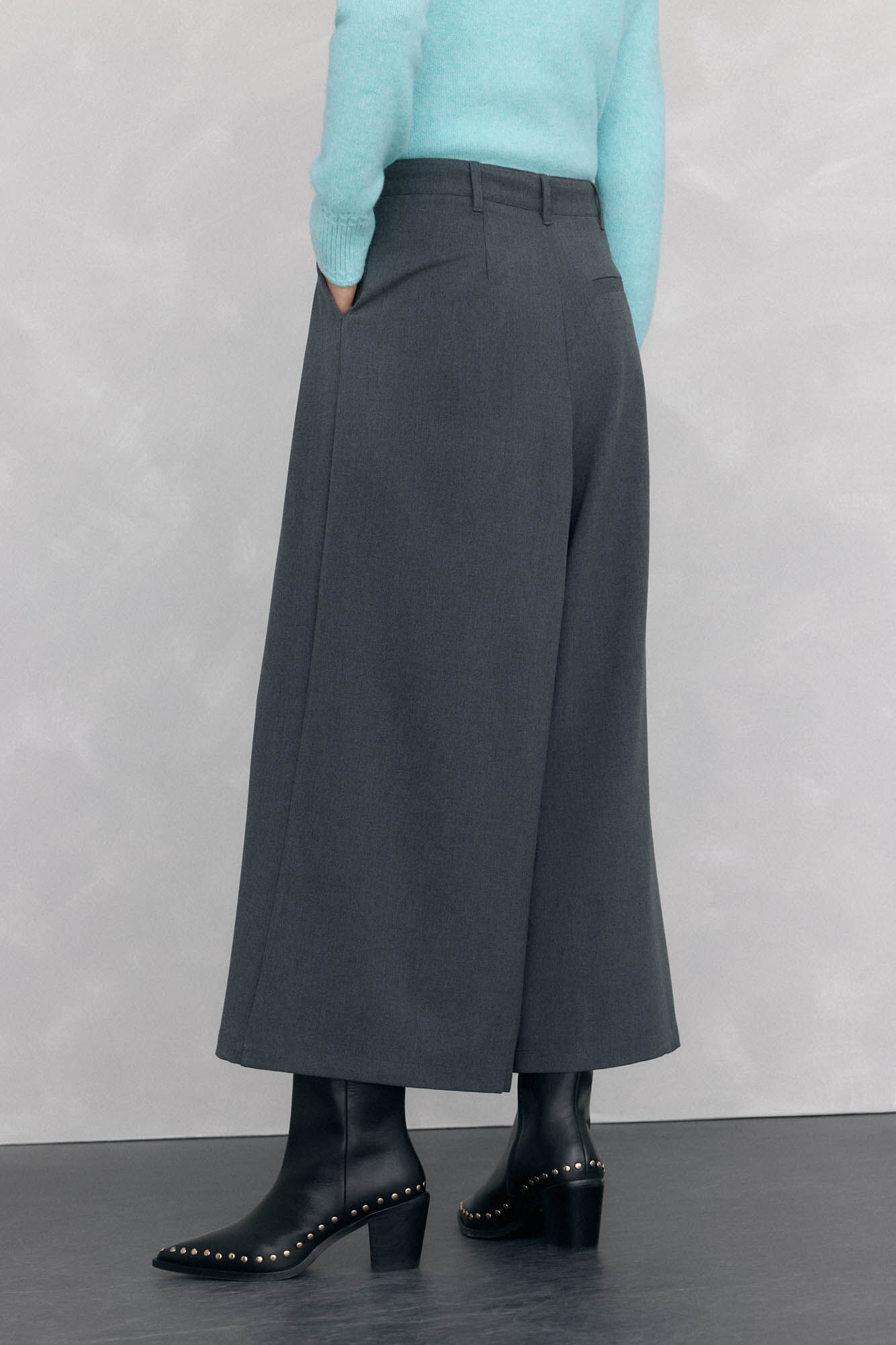 Pedro del Hierro skirt pants Grey