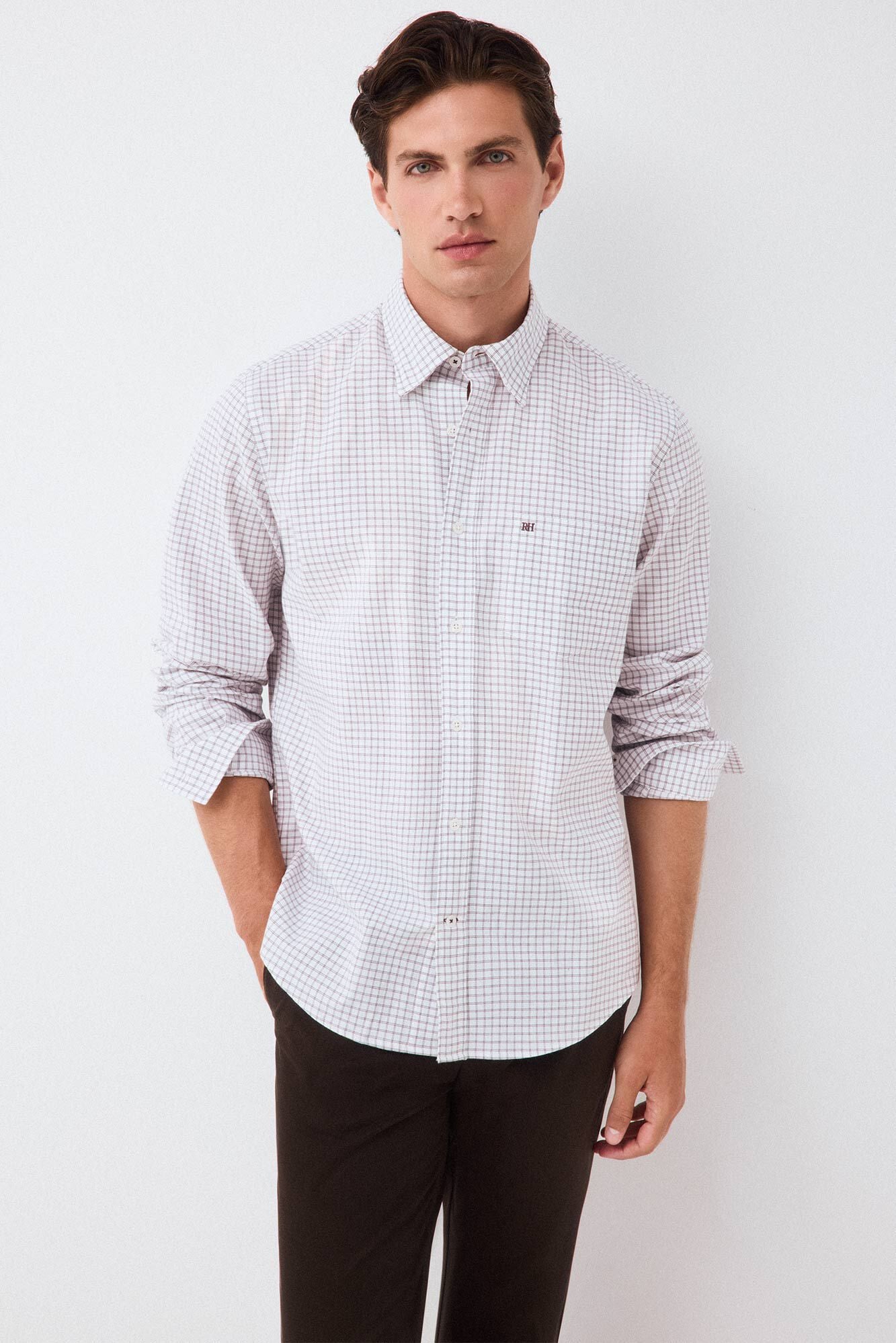 Pedro del Hierro Plaid shirt