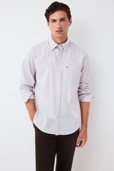 Pedro del Hierro Plaid shirt Burgundy