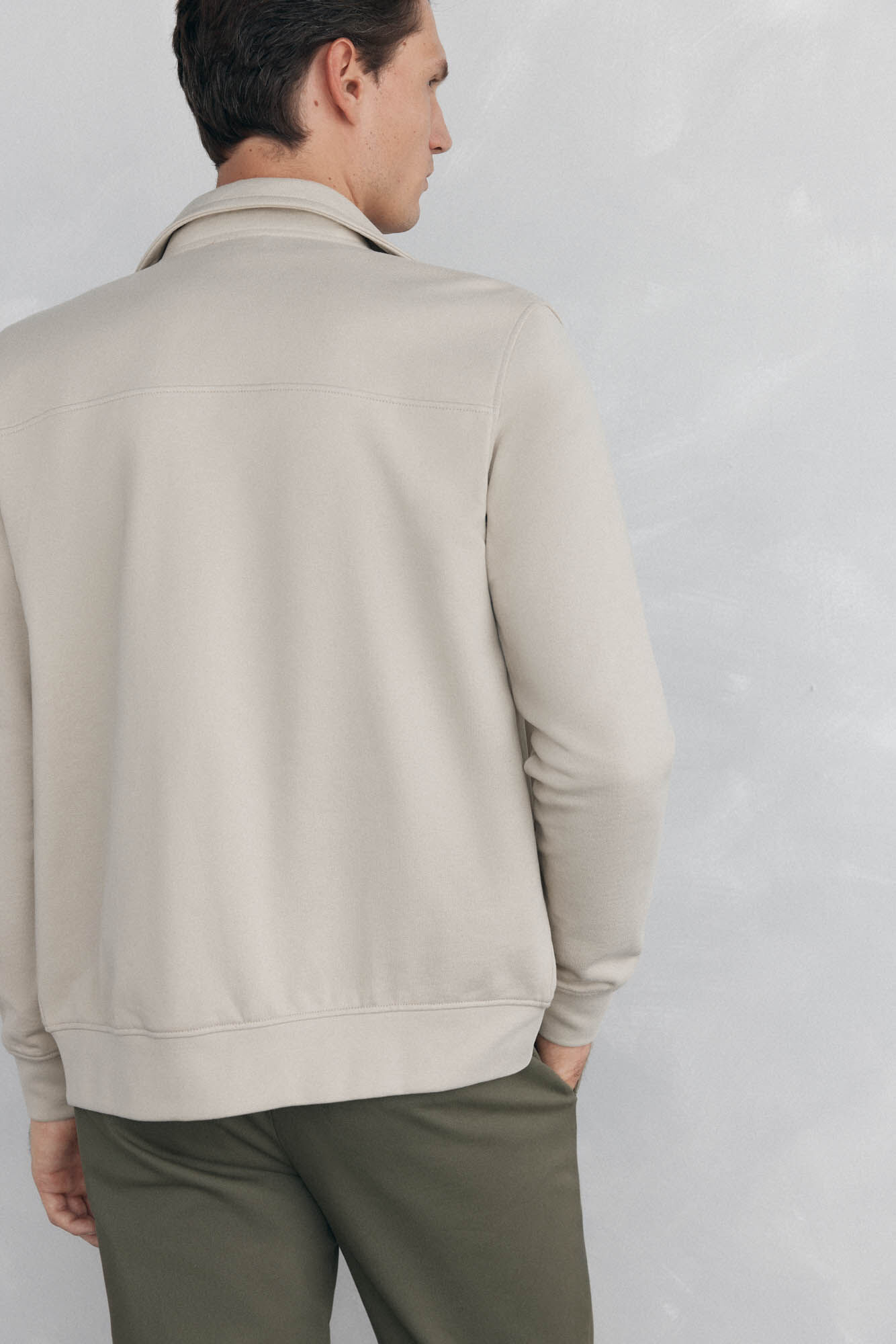Pedro del Hierro Casaco de malha Beige
