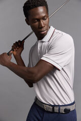 Pedro del Hierro Plain golf polo Grey