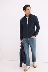 Pedro del Hierro Logo cardigan Blue