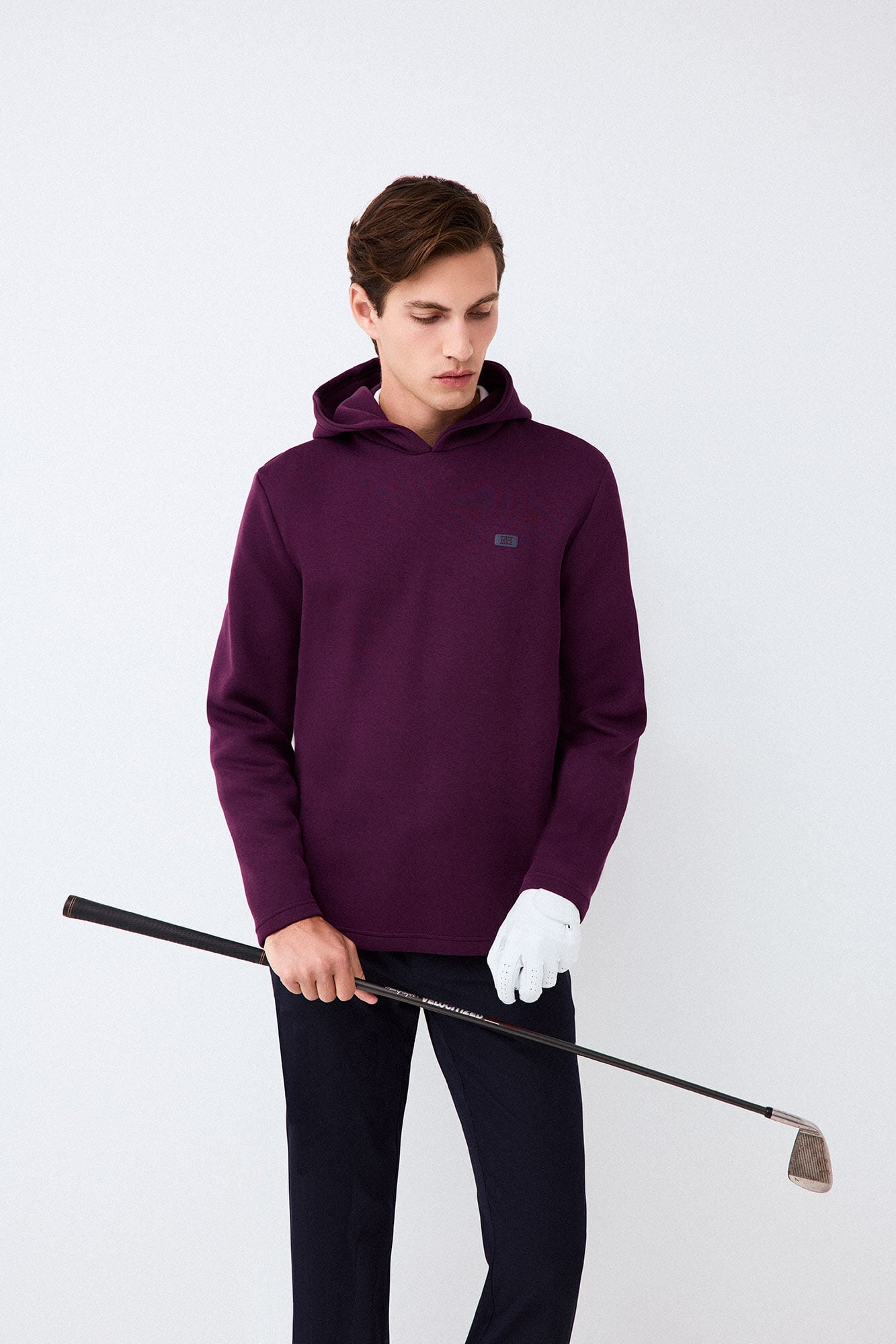 Pedro del Hierro Hooded technical golf sweatshirt