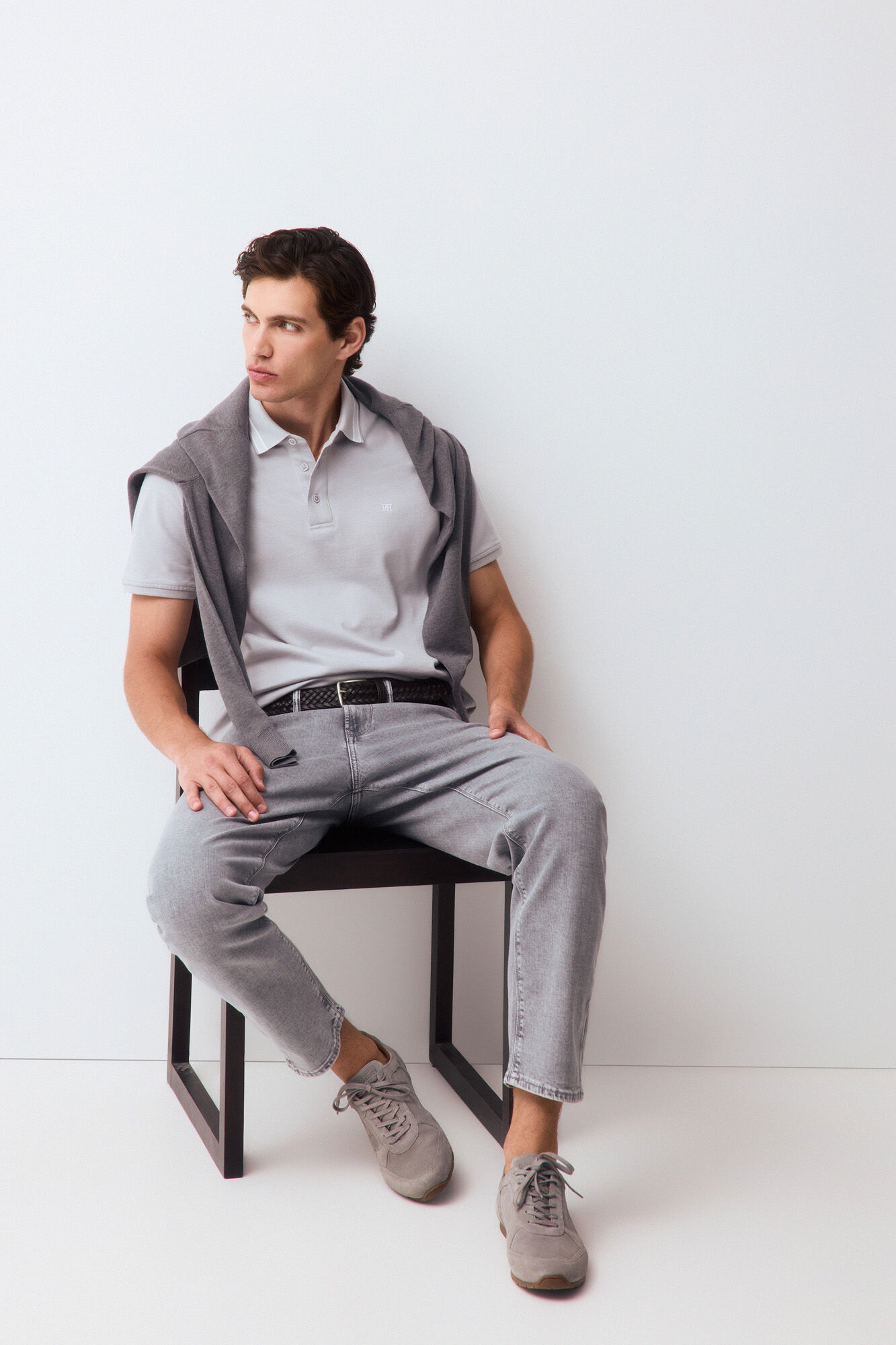 Pedro del Hierro Fancy collared polo shirt