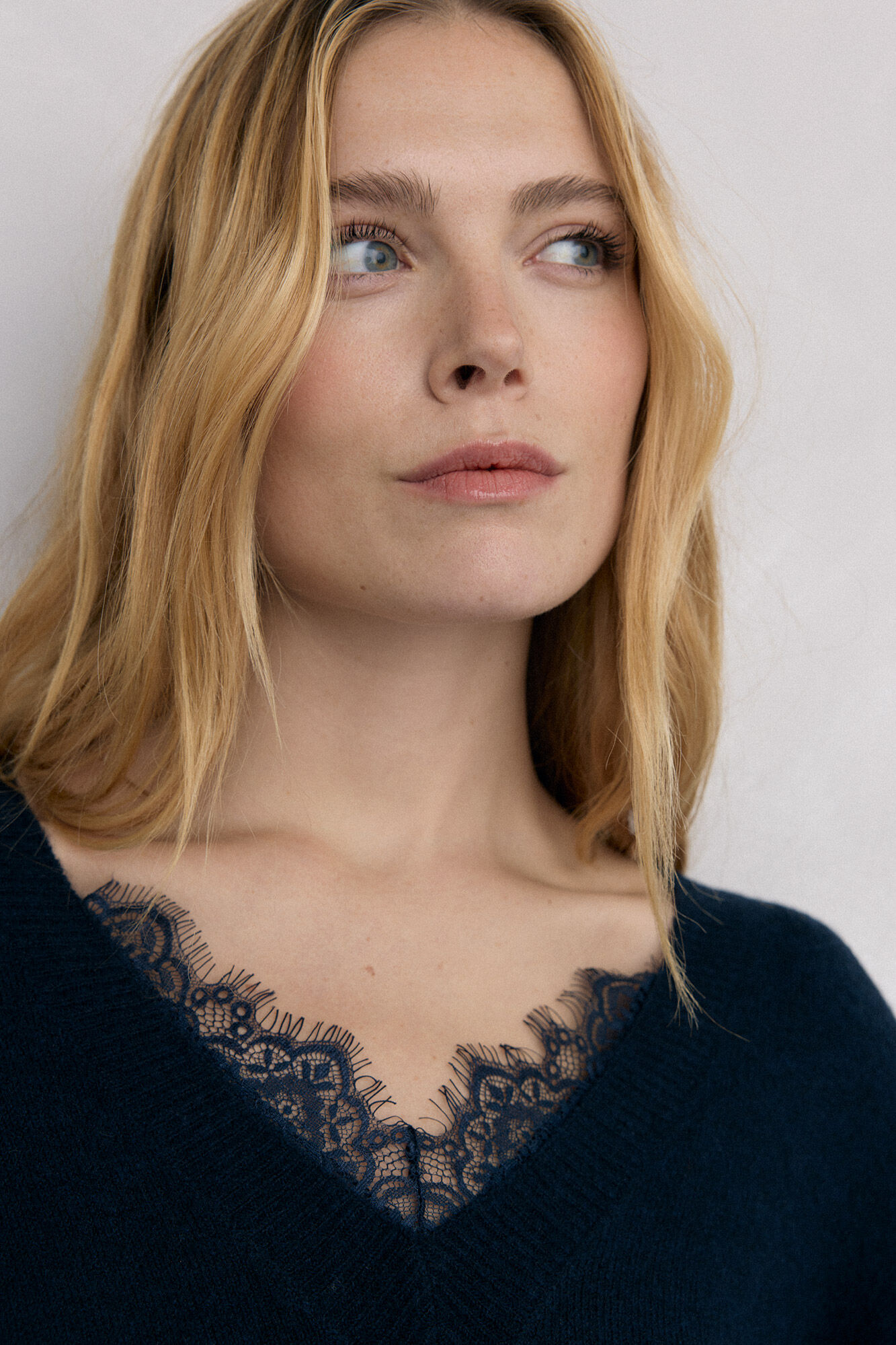 Pedro del Hierro Lingerie jersey-knit dress Blue