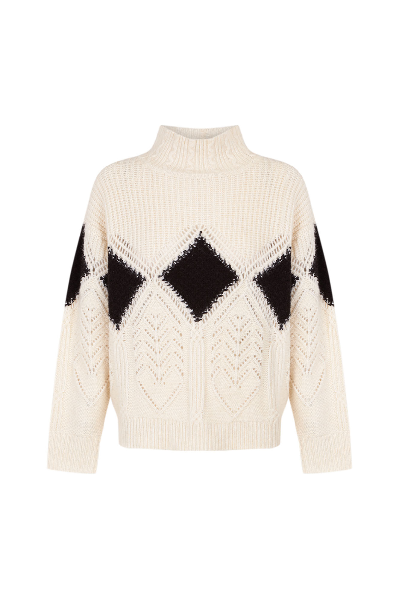 Pedro del Hierro Perkins rhombus fantasy jersey Beige