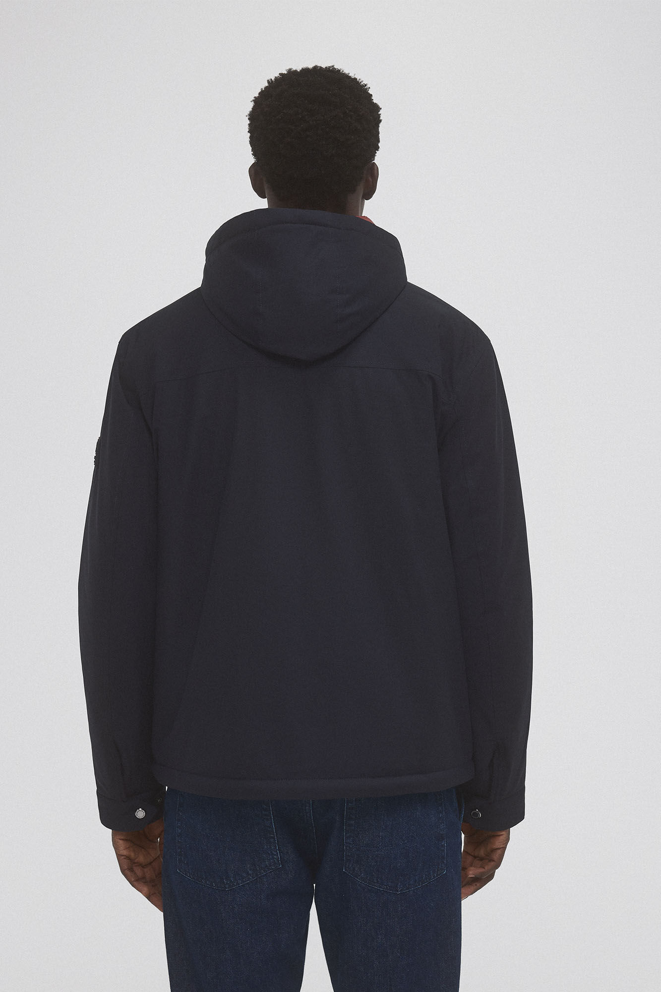 Pedro del Hierro Cazadora cremallera agua Azul