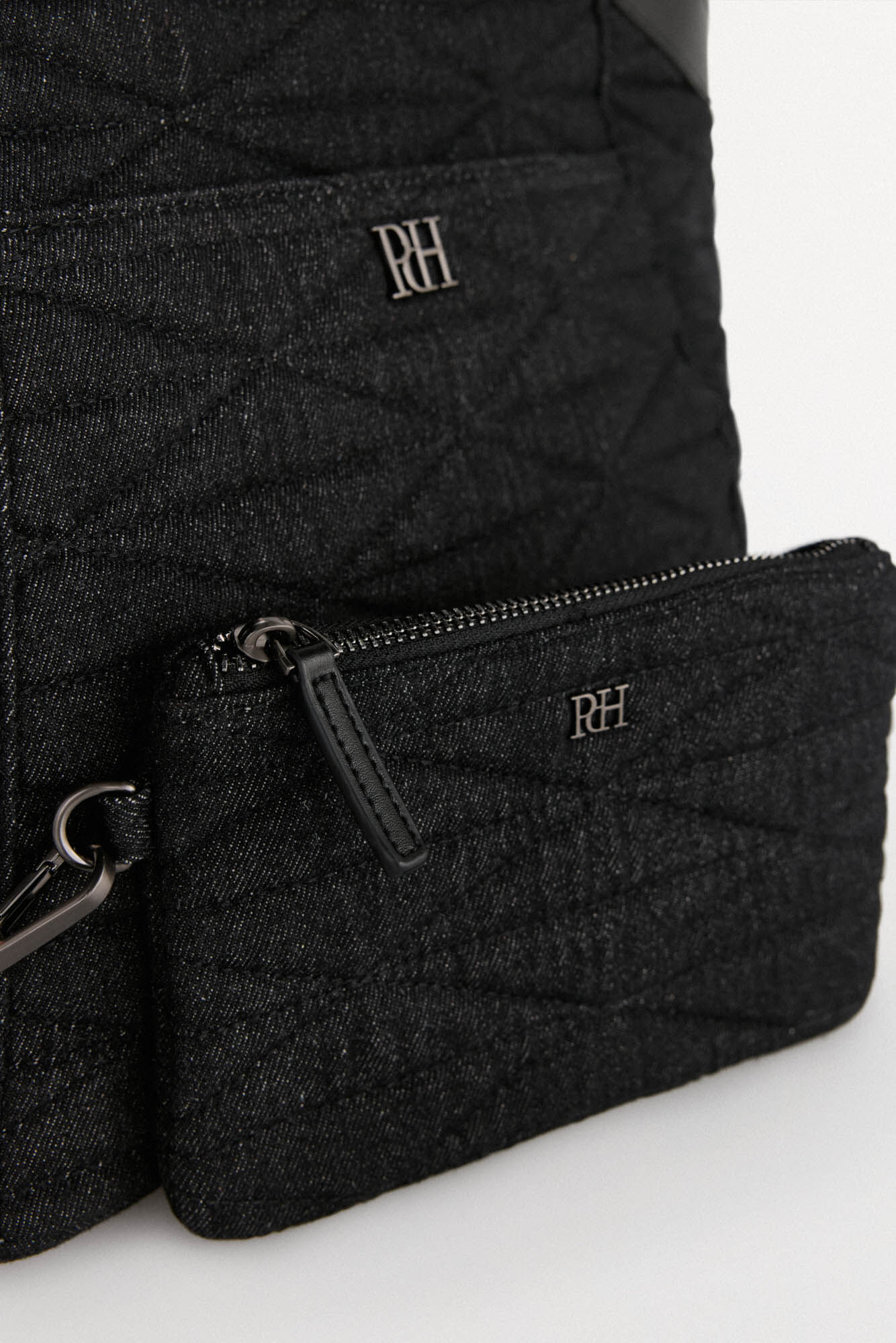 Pedro del Hierro Bolsa de compras acolchoada Cizento