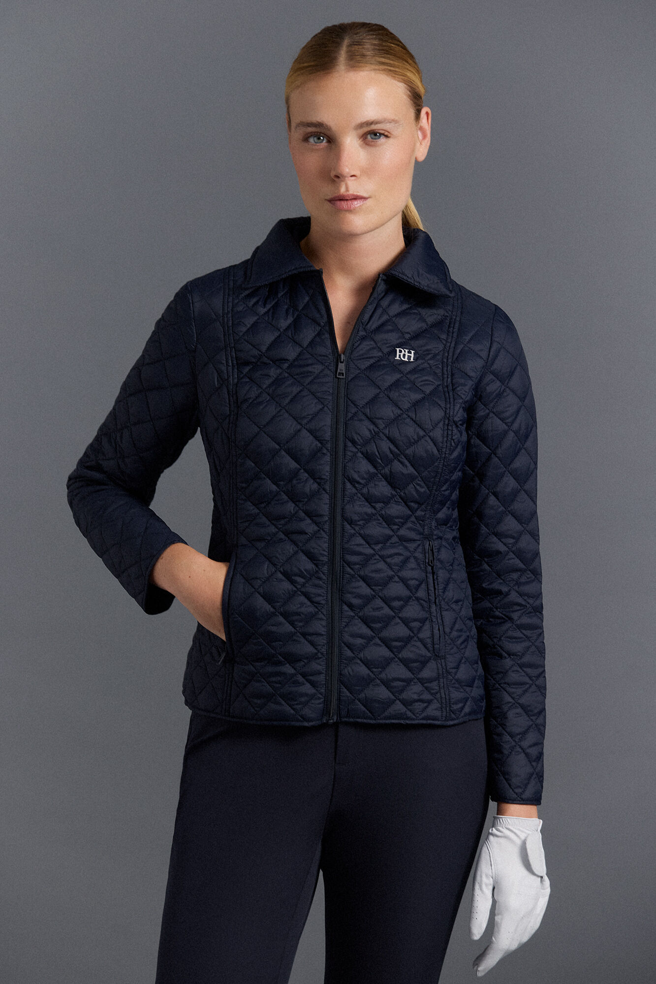 Pedro del Hierro Padded golf jacket Blue