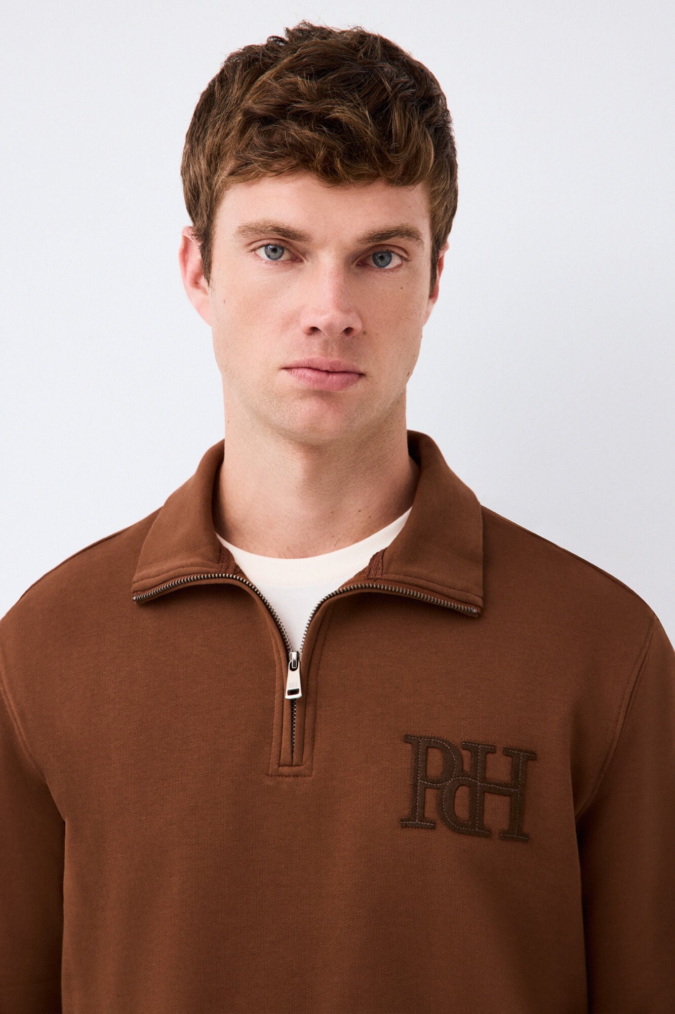 Pedro del Hierro Zip neck sweatshirt