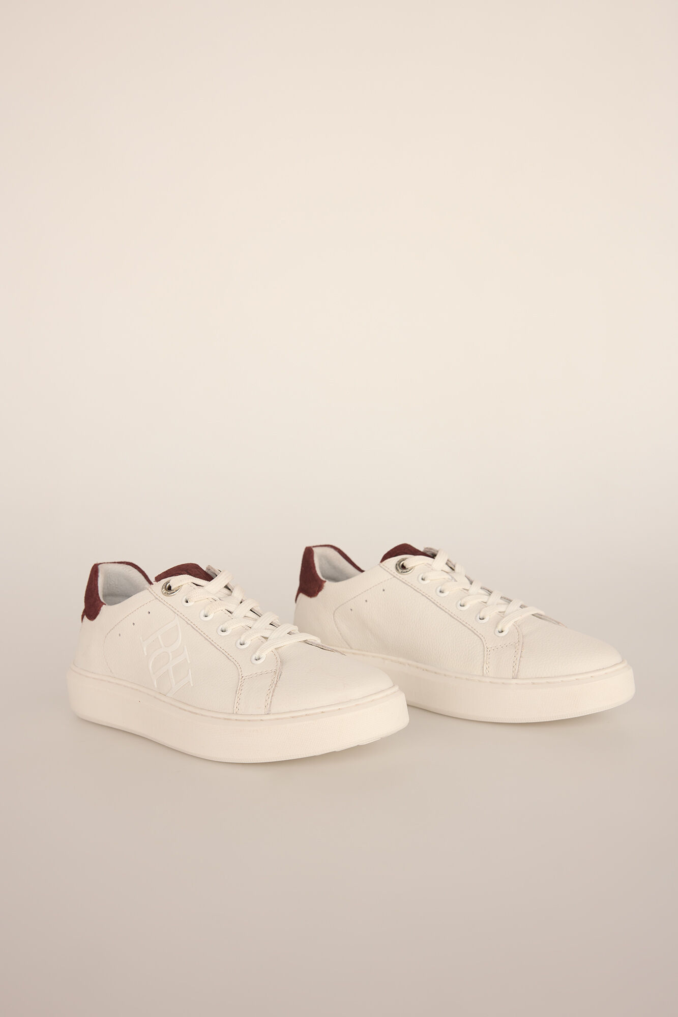 Pedro del Hierro White leather sneaker White