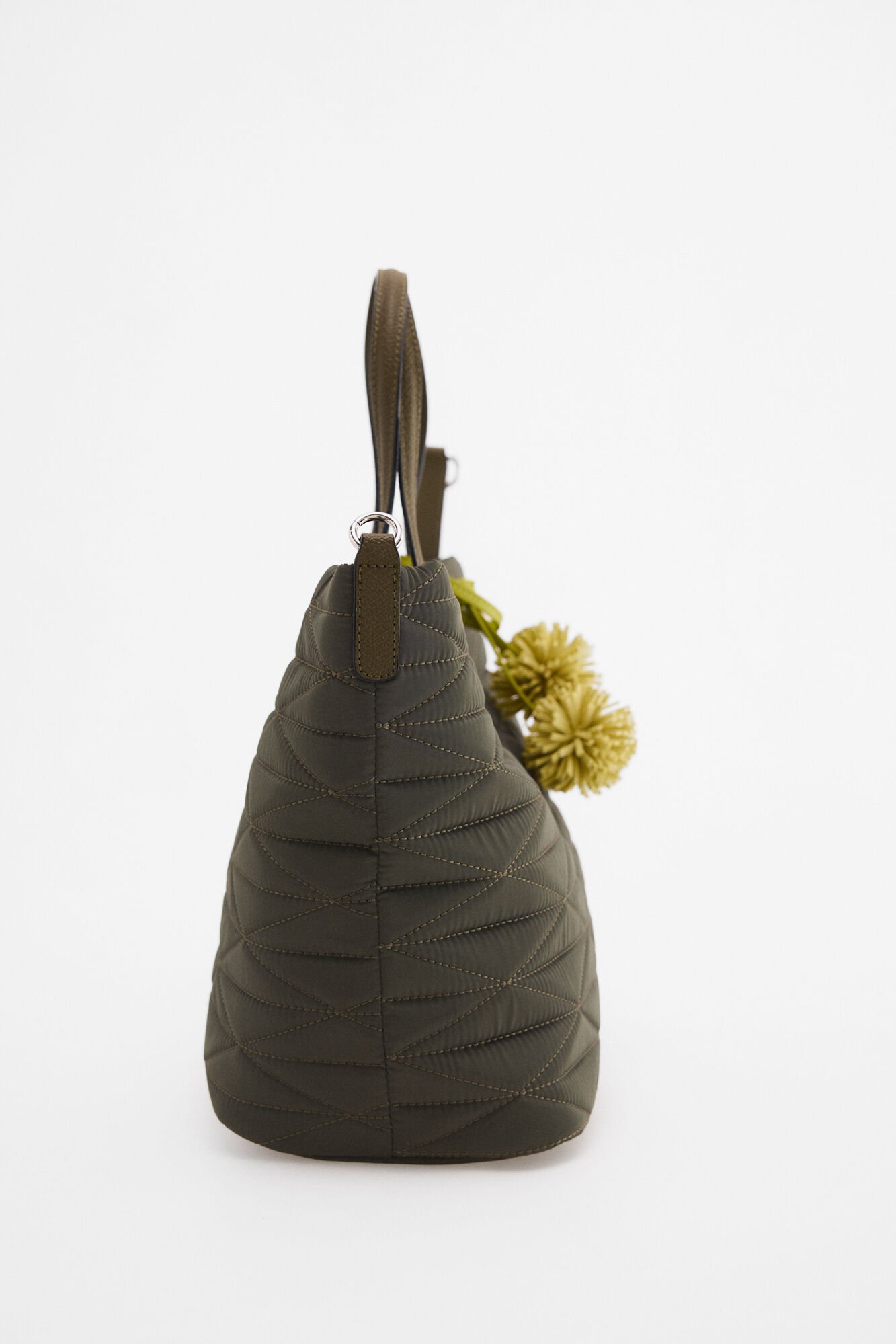 Pedro del Hierro Mala tote bag acolchoada Verde