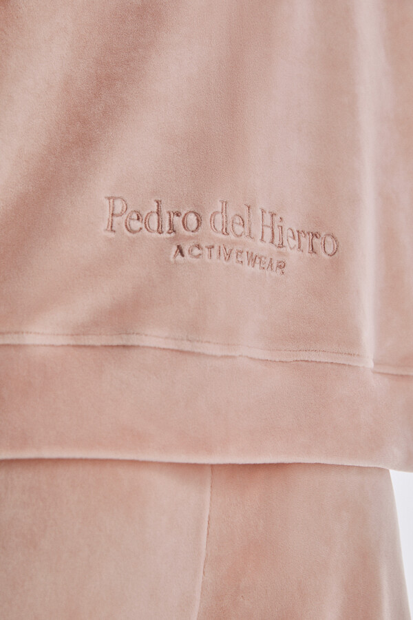Pedro del Hierro Oversize wide collar jacket Pink