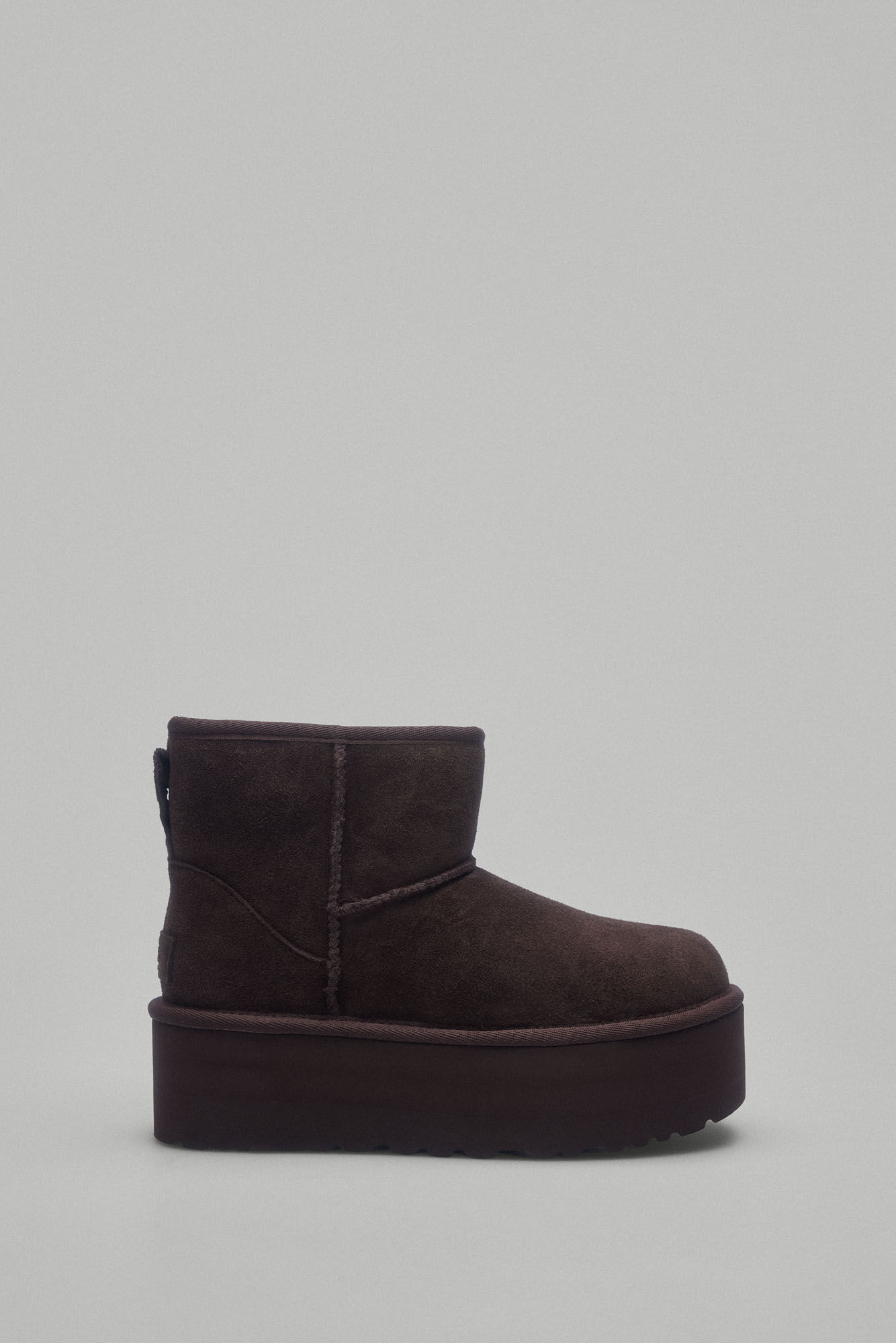 Ugg Bota de plataforma para mulher Marrom