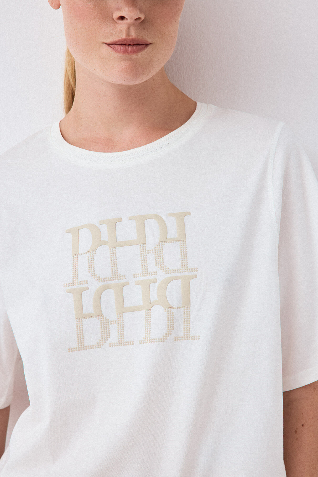 Pedro del Hierro Oversize activewear logo T-shirt