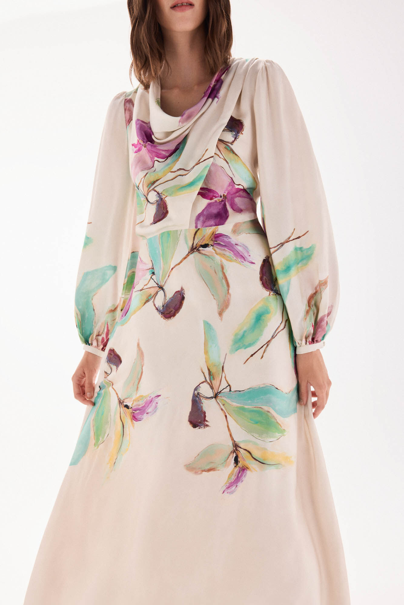 TFP by Tamara Falc&oacute; Positioned flower print dress Several