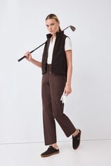 Pedro del Hierro Five-pocket trousers Brown