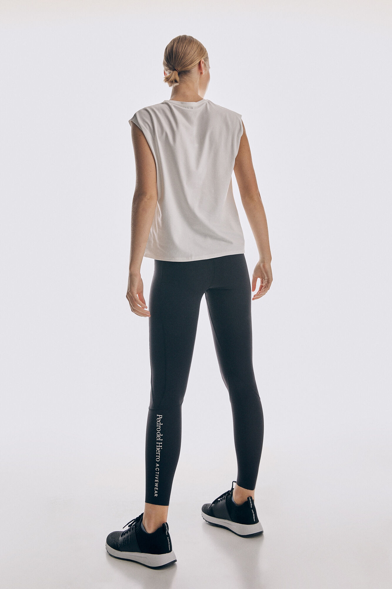 Pedro del Hierro High waist compression leggings Black