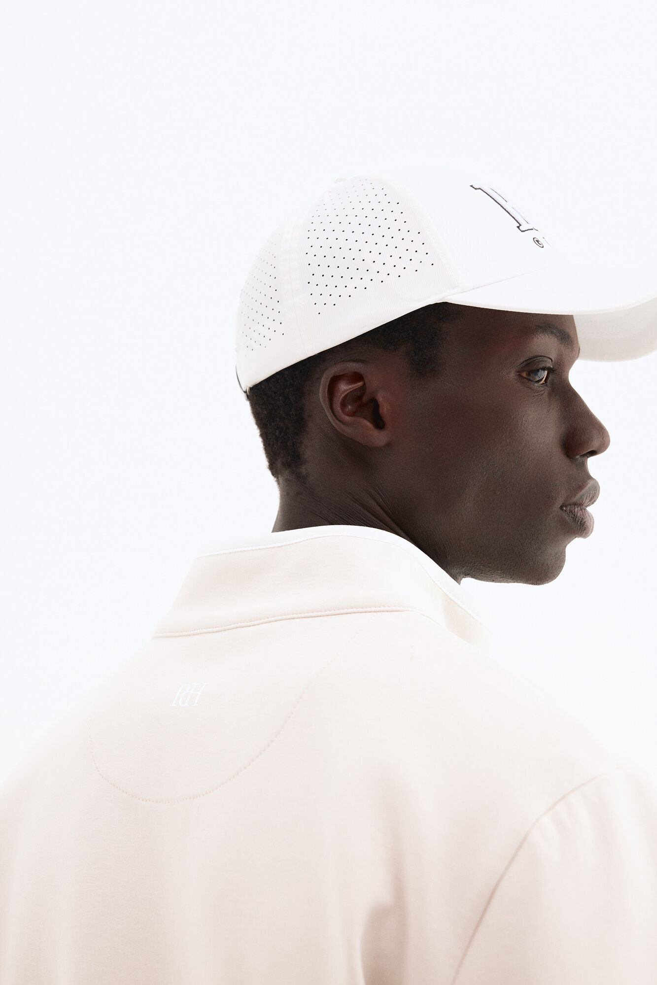 Pedro del Hierro Zip fastening golf sweatshirt Beige