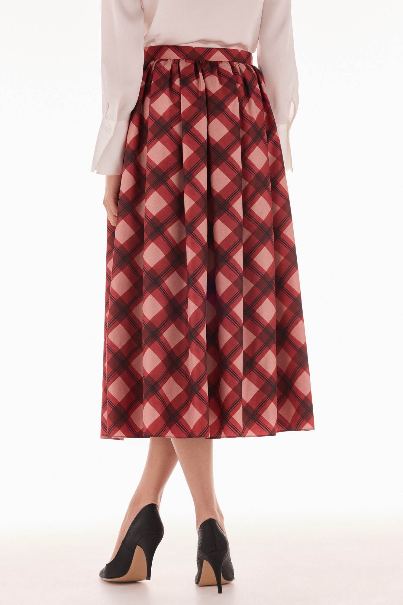 TFP by Tamara Falc&oacute; Skirt midi skirt Red