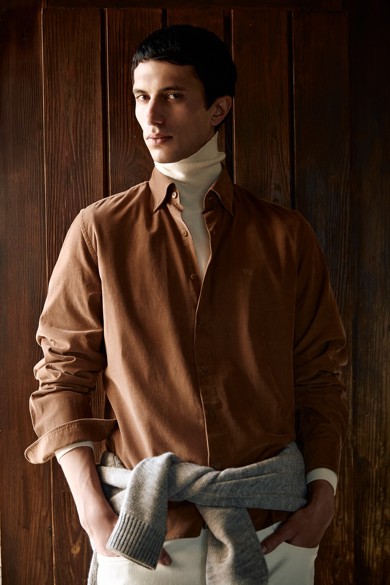 Pedro del Hierro Camisa pana soft