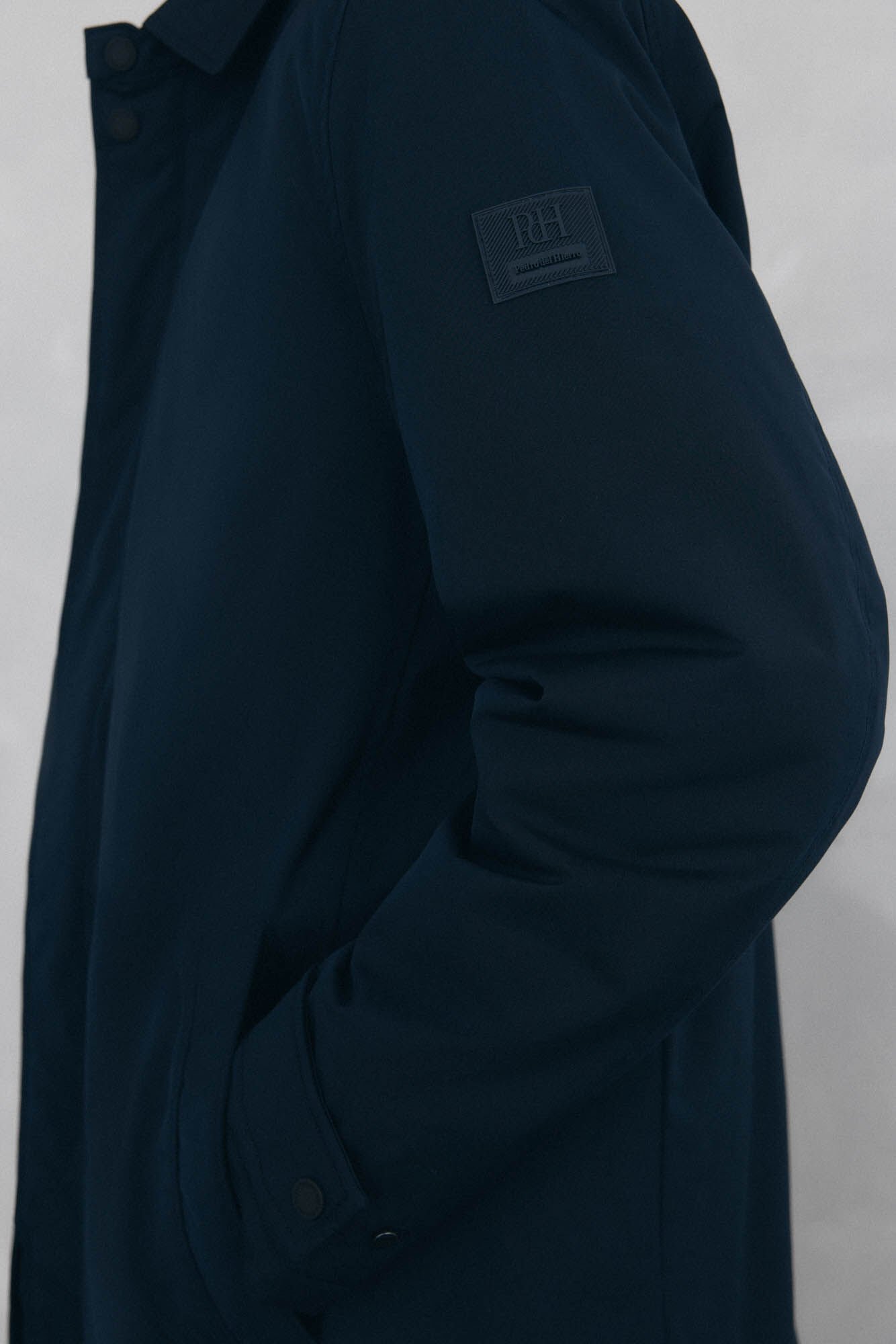 Pedro del Hierro removable lining coat Blue