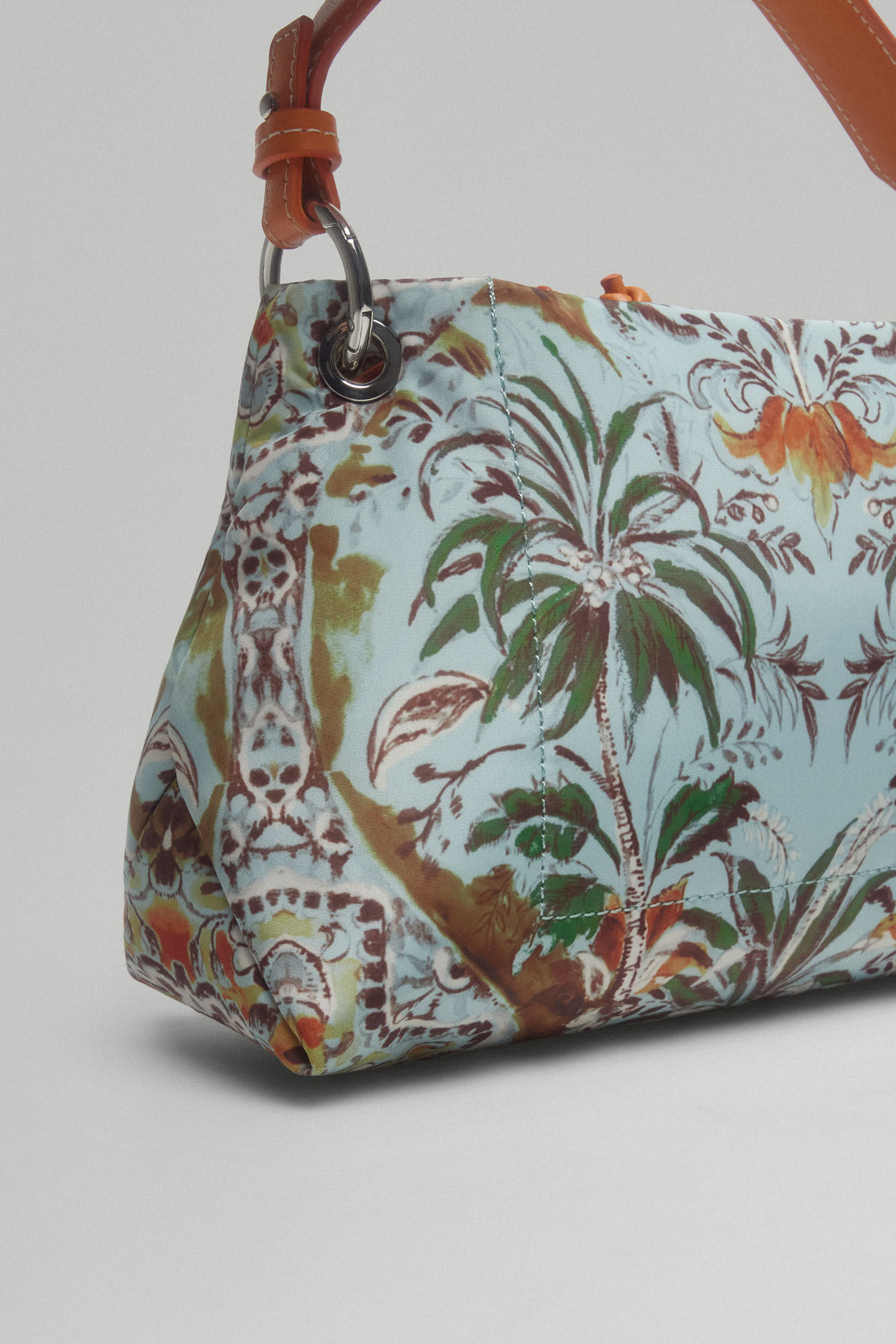 Pedro del Hierro Mala de tiracolo nylon estampado Azul