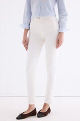 Pedro del Hierro Jeans push up skinny Blanco