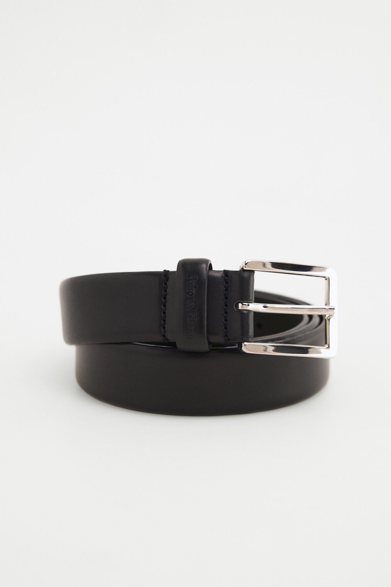 Pedro del Hierro leather dress belt