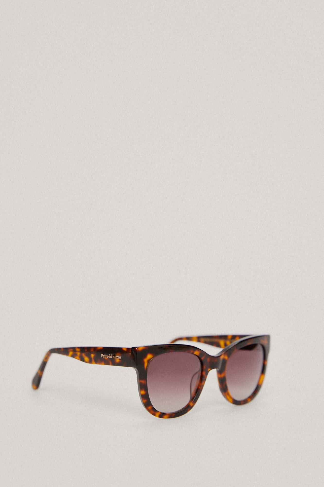 Pedro del Hierro Gafa De Sol De Acetato Efecto Carey Marr&oacute;n