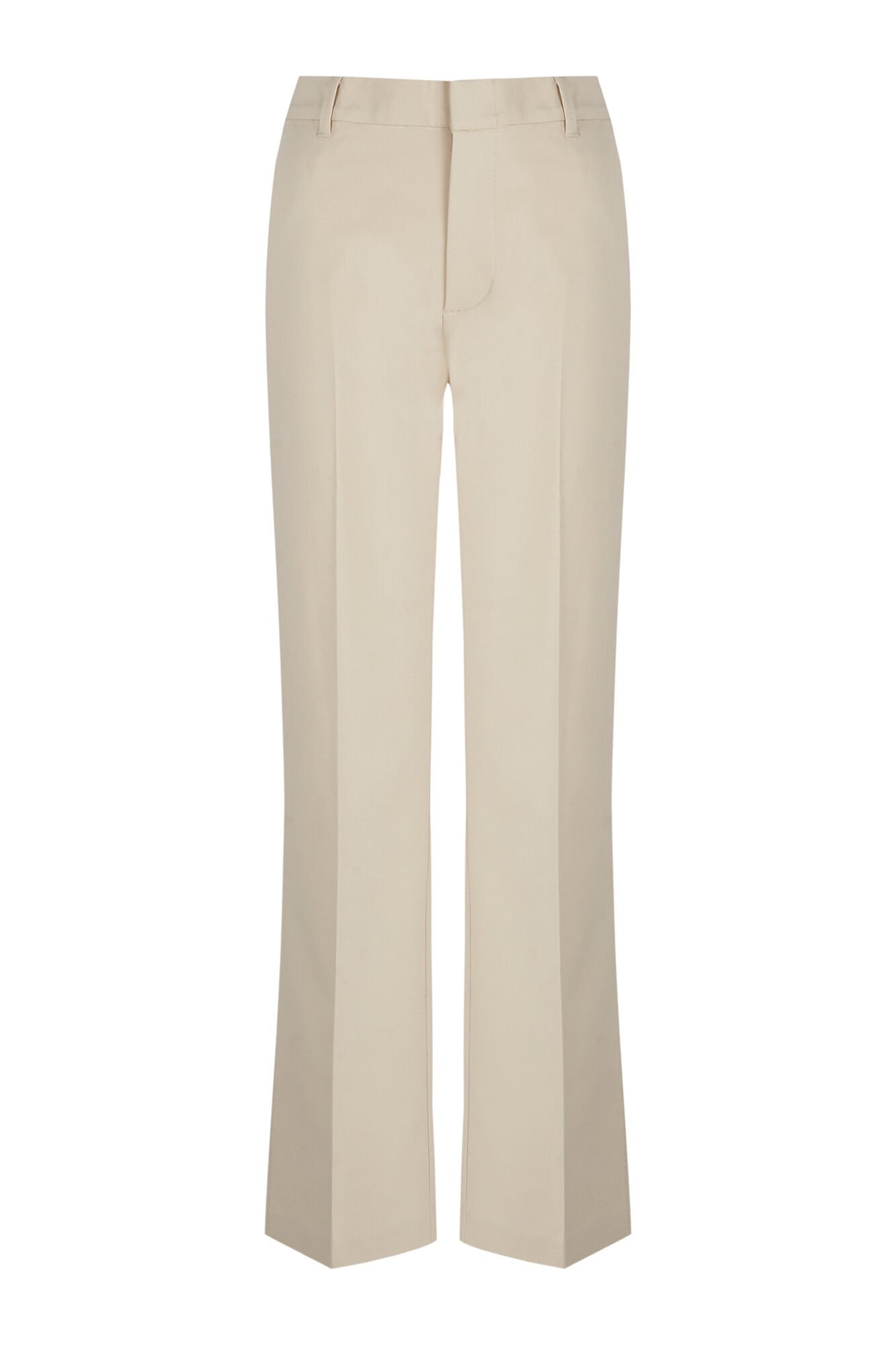 Pedro del Hierro Pantalones straight classic Beige