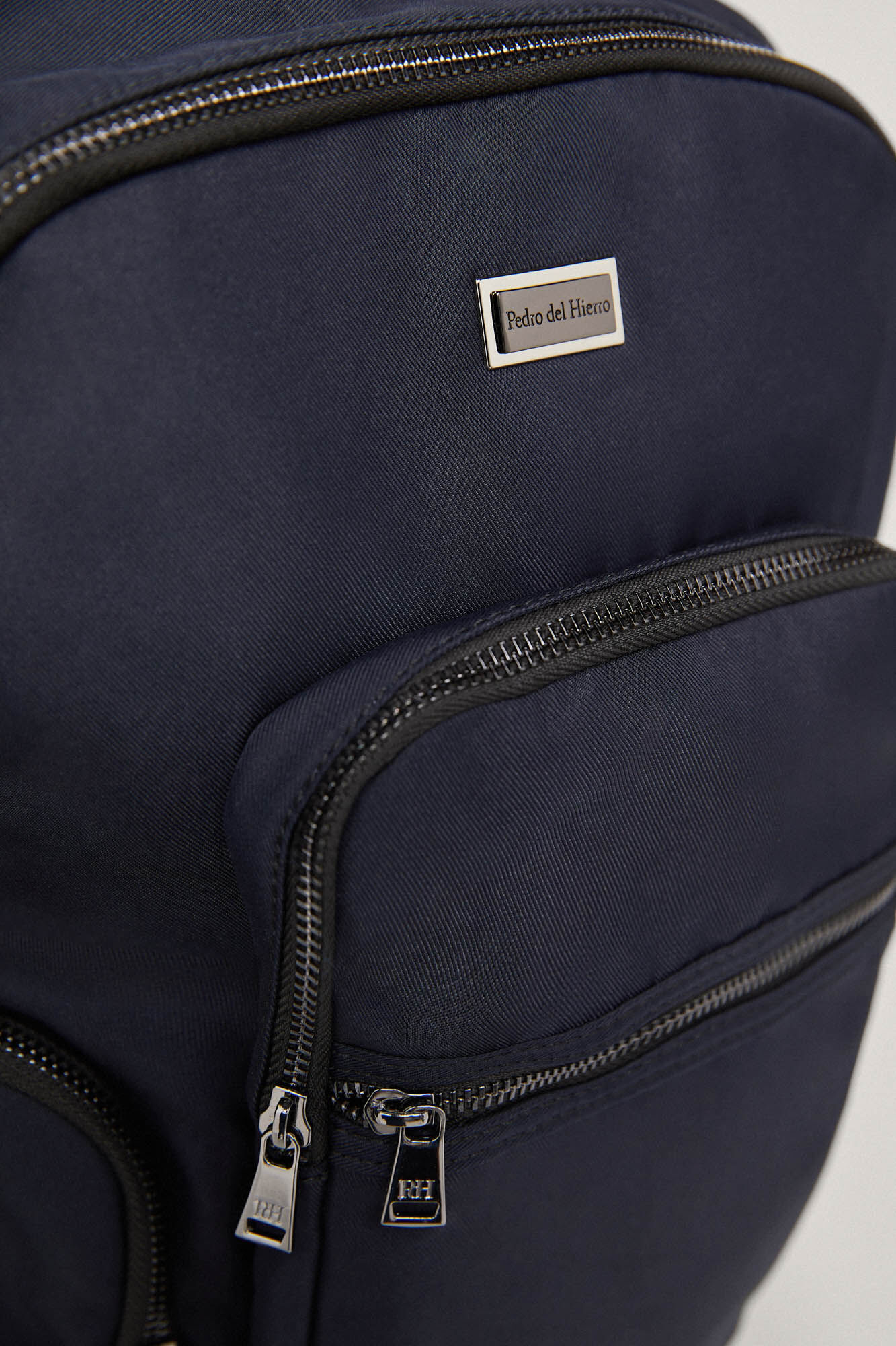 Pedro del Hierro Mochila tejido lisa Azul