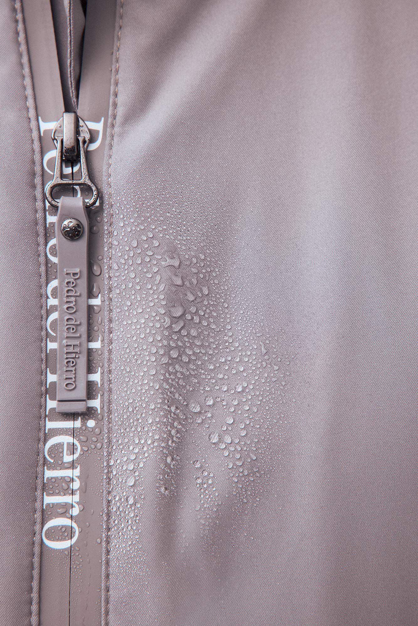 Pedro del Hierro Lightweight technical jacket Grey